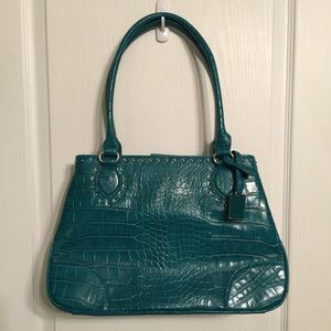 Nine West Faux Alligator Tote